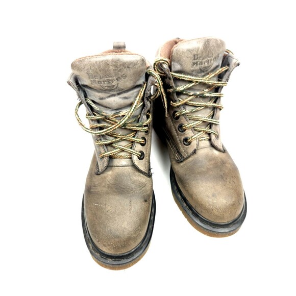 Doc Dr. Martens 8283 Boots Men’s UK 5 US 6 Gray Made In England Vintage - Picture 6 of 12